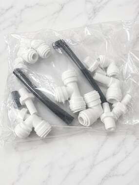 1 Series-2S 2L Membrane Assembly Fitting Kit w/Push-to-Connect Fittings & Tubing